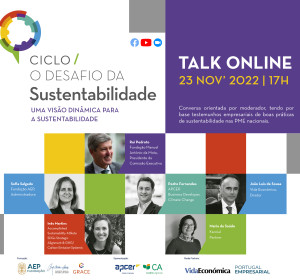 Ciclo O Desafio da sustentabilidade | Talk online