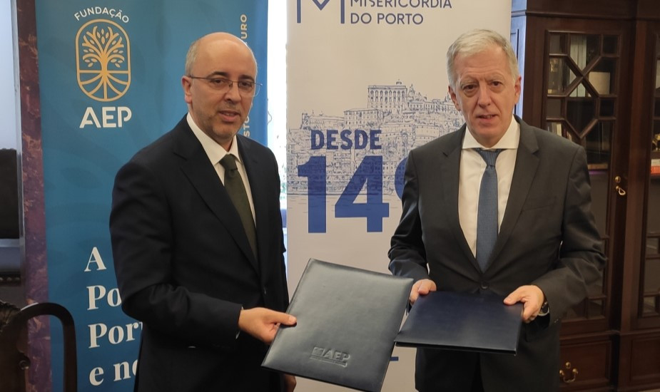 Fundação AEP e a Santa Casa da Misericórdia do Porto celebram protocolo de colaboração.
